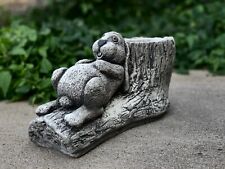 Grande scultura coniglio decorazione coniglio giardino figura coniglio coniglio posa coniglio cemento usato  Spedire a Italy