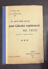 Calculer rapidement tête d'occasion  Champigny-sur-Marne