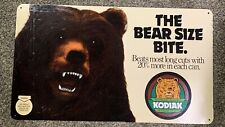 Kodiak bear tin for sale  Indianapolis