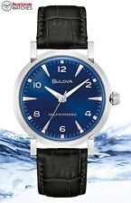 Bulova - Coleção Clássica, Relógio Automático Masculino Azul Aço Inoxidável - 96A242 comprar usado  Enviando para Brazil