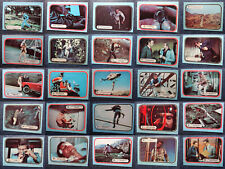 1975 Donruss Six Million Dollar Man TV Show Card Complete Seu Conjunto Você Escolhe 1-66 comprar usado  Enviando para Brazil