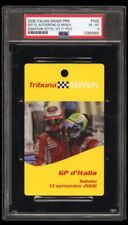 🇩🇪Sebastian Vettel 1ª pole - 2008 Italian F1 Grand Prix Pass PSA 6 POP 1 comprar usado  Enviando para Brazil