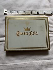Chesterfield tobacco tin for sale  South Burlington