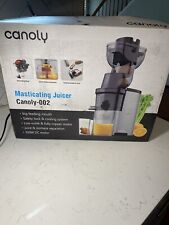 Canoly masticating juicer for sale  Garnerville