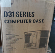 Used, JONSBO D31 MESH Micro ATX PC Case with 8" Display Secondary Screen, Black for sale  Shipping to South Africa