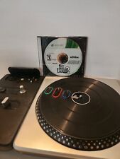 DJ Hero 2 Xbox 360 Wireless Turntable Controller & DJ HERO 2 DISC. TESTED  for sale  Shipping to South Africa