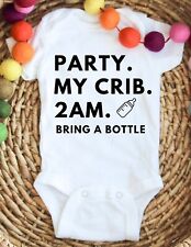 Baby bodysuit party for sale  Crandall