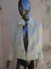 Veste tricot fourrure d'occasion  France