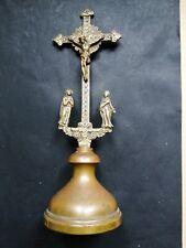 Crucifix bronze laiton d'occasion  Crépy-en-Valois