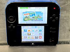 Nintendo 2DS Black/Blue Handheld Console System - works for sale  Shipping to South Africa