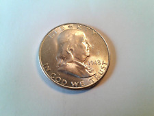 1948-D Franklin Half Dollar Silver  ---- Gem BU+ Coin - for sale  Lake Zurich