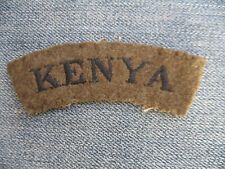 Unknown kenya regiment for sale  LANGPORT