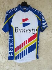 Maillot cycliste BANESTO shirt camiseta jersey vintage XL d'occasion  Nîmes