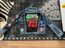 Metallica denim jacket for sale  Royal Oak