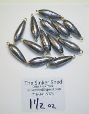 1-1/2 oz inline Trolling Sinkers - choice of quantity - FREE SHIPPING for sale  Shipping to South Africa