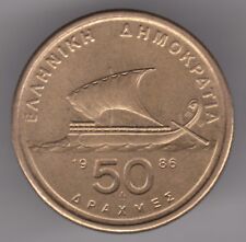 Greece drachmes 1986 for sale  DUKINFIELD