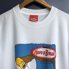 Simpsons kitkat shirt for sale  SKIPTON