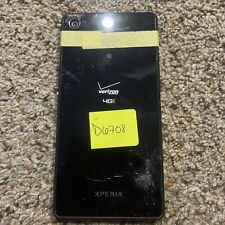 Sony XPERIA Z3V 32GB BLACK (VERIZON) Smartphone Untested As Is! for sale  Shipping to South Africa