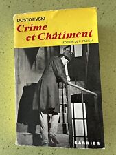Dostoïevski crime châtiments d'occasion  La Seyne-sur-Mer