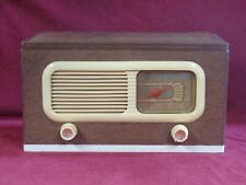 Lindo e restaurado Philco 1947 gabinete de madeira/leathet rádio, modelo 47-204 comprar usado  Enviando para Brazil