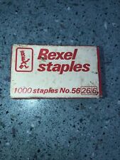 Vintage rexel staples for sale  WEST BROMWICH