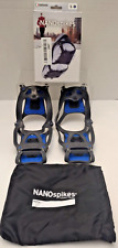 Kahtoola NANOspikes Ice Cleats Blue/Gray w/ Carry Bag Size Small for sale  Shipping to South Africa