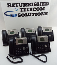 LOTE de 5 telefones IP Yealink T21P E2 linha dupla SIP comprar usado  Enviando para Brazil