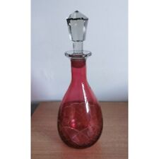 Vintage cranberry cut for sale  SOLIHULL