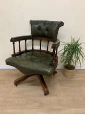 Vintage captain chair for sale  WIMBORNE