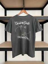 Usado, Camiseta Preta Vintage Anos 90 Christian Death Only Theatre of Pain comprar usado  Enviando para Brazil