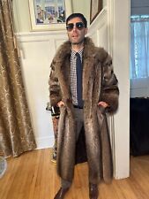 men fur coat raccoon for sale  Boonton