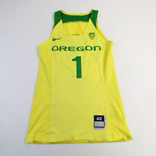 Oregon Ducks Nike Game Jersey - Basketball Women's Yellow/Green Used for sale  Shipping to South Africa