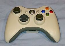 Official Microsoft Xbox 360 White Wireless Controller TESTED & WORKING for sale  Shipping to South Africa