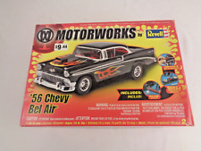 Kit de carro modelo Revell Motorworks 1956 Chevy Bel Air 1/24 # 85-127 comprar usado  Enviando para Brazil