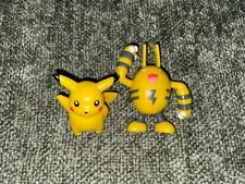 Vintage Pokemon Pikachu 3" & EleKid 4" Artesanato de Padaria Nintendo Cake Topper 2000 comprar usado  Enviando para Brazil