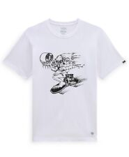 Used, Vans Mens Alva Skates T-Shirt / White / RRP £40 for sale  Shipping to South Africa