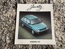 1991 subaru justy for sale  Chesaning