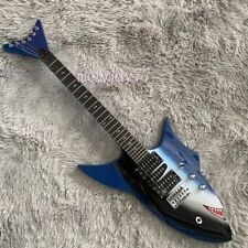 Guitarra elétrica formato tubarão especial de alta qualidade captadores HSH FR Bridge Hardware, usado comprar usado  Enviando para Brazil