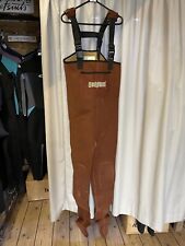 HODGMAN BROWN FISHING WADERS SIZE LARGE, used for sale  Shipping to South Africa