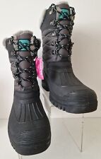 CAMPRI Mid Calf  Snow Boots LADIES Lace Up GREY Size UK 6 EU 39 NEW for sale  Shipping to South Africa