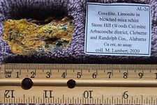 Covellite limonite stained for sale  Spring Creek