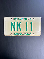 1977 illinois license plate for sale  Merrick