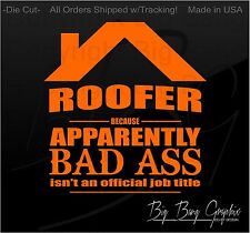 Roofer sticker decal for sale  Oregon