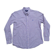 Usado, Camisa Ralph Lauren com botões L multicolorida masculina cotidiana simples casual básica Y2K comprar usado  Enviando para Brazil