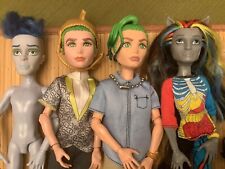 Lote de 4 bonecas Monster High Boy: 2 Deuce, SLO MO, Neighthan Rot! comprar usado  Enviando para Brazil