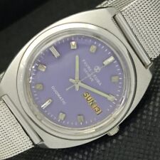 OLD FAVRE LEUBA GENEVE DUOMATIC 1916 SWISS MENS PURPLE DIAL WATCH 584a-a307437-3 for sale  Shipping to South Africa