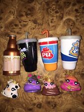 Lot Poopsie Unicorn Poop Surprise  Slime Empty Keychains Cups Bottles Lot 8 for sale  Shipping to South Africa