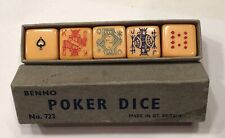 vintage poker dice for sale  Shipping to Ireland