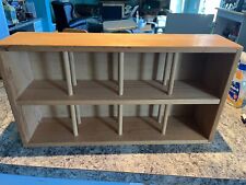 Napa Valley Wooden 96 CD Storage Rack Crate Shelf 8 Slots 23” x 12” VTG 90s for sale  Shipping to South Africa