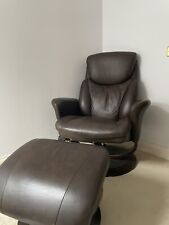 Leather recliner armchair for sale  SEVENOAKS